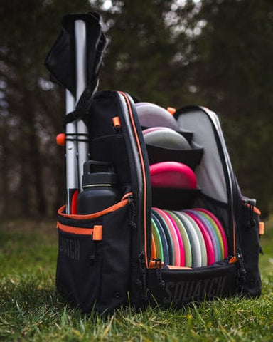 Squatch Disc Golf Squatch Disc Golf Bag (Link Disc Golf Bag with Cooler, 30+ Disc Capacity) Bag