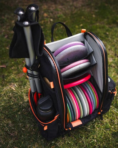 Squatch Disc Golf Squatch Disc Golf Bag (Link Disc Golf Bag with Cooler, 30+ Disc Capacity) Bag