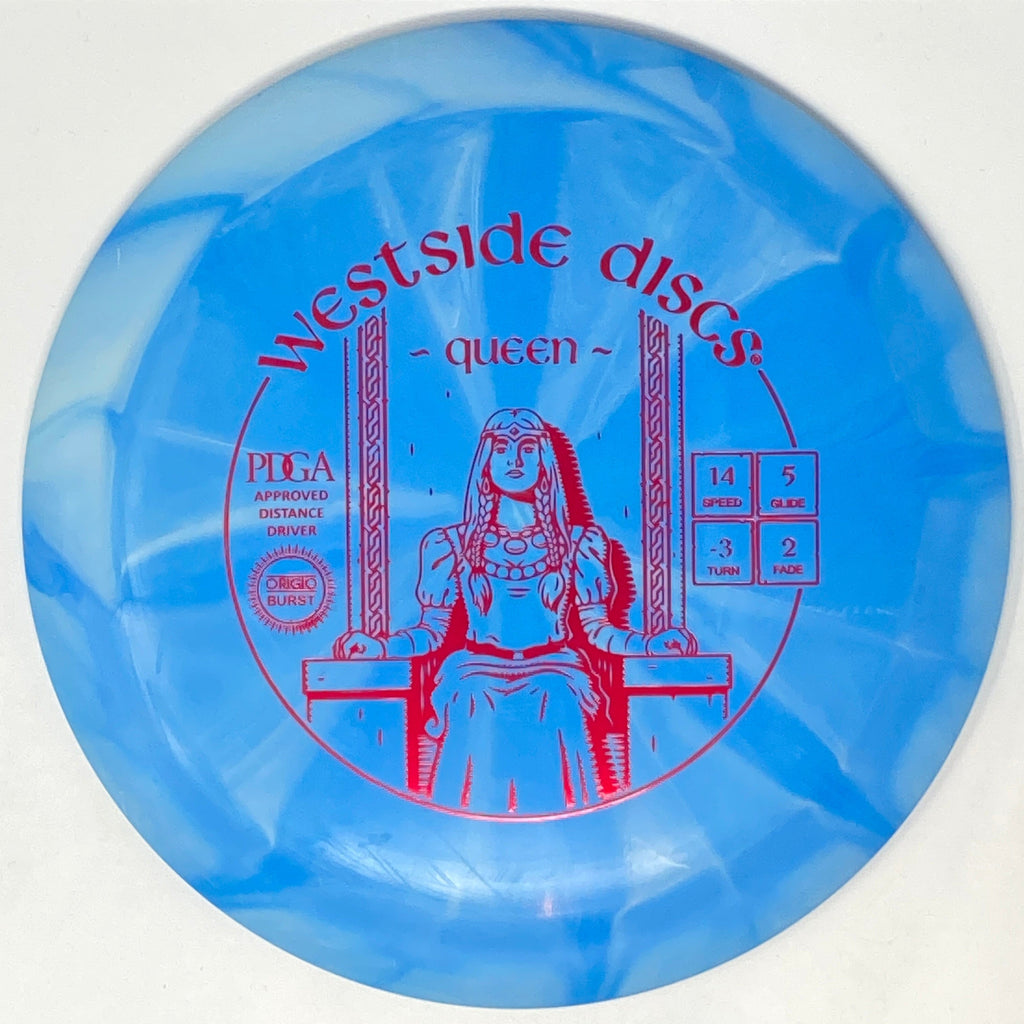 Westside Discs Queen (Origio Burst) Distance Driver Disc Republic
