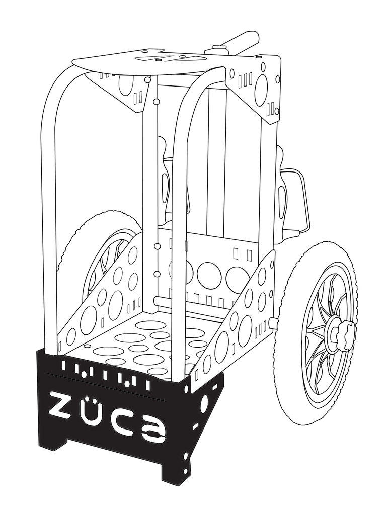Zuca ZÜCA Accessory (All-Terrain Disc Golf Cart Front-Wrapper) Bag