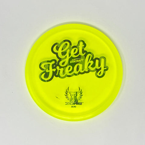 Discraft Mini Marker Disc (Discraft CryZtal FLX Mini OG "Get Freaky" Zone)