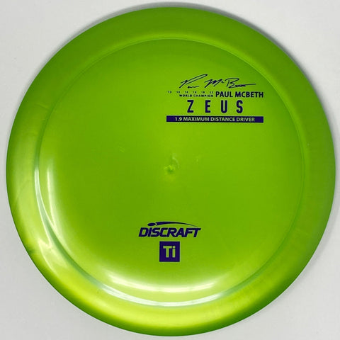 Zeus (Titanium - Paul McBeth Line)