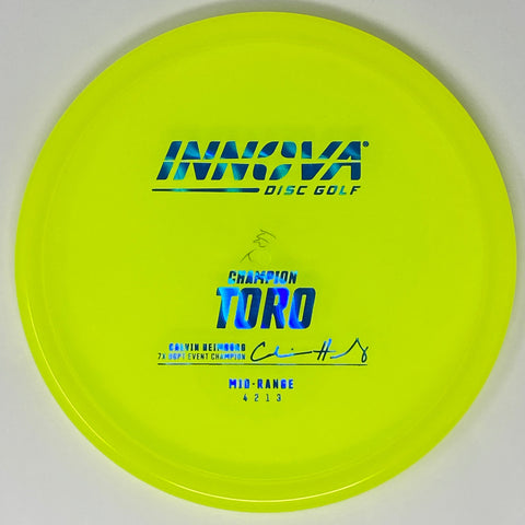 Toro (Champion, Calvin Heimburg Signature Series)