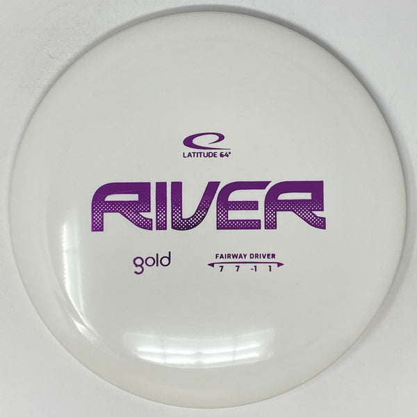 River (Gold - White/Dyeable)