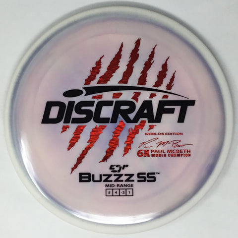 Buzzz SS (ESP - Paul McBeth 6X Claw - 2026 Worlds Edition)