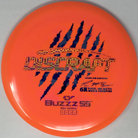 Buzzz SS (ESP - Paul McBeth 6X Claw - 2026 Worlds Edition)