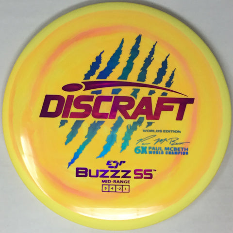 Buzzz SS (ESP - Paul McBeth 6X Claw - 2026 Worlds Edition)