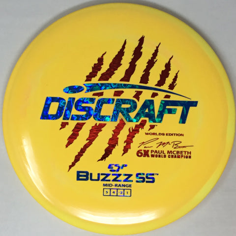 Buzzz SS (ESP - Paul McBeth 6X Claw - 2026 Worlds Edition)