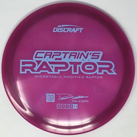 Captain's Raptor (Z Swirl - Paul Ulibarri 2025 Tour Series)