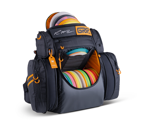 GRIPeq Disc Golf Bag (Paul McBeth Signature Backpack GRIPeq MB-PX1 Disc Golf Bag)