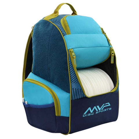 MVP Disc Sports Disc Golf Bag (MVP Shuttle Disc Golf Bag with Velcro - 18 to 24 Disc Capacity)