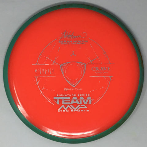 Axiom Discs Crave (Neutron - Sarah Hokom Signature Edition) Fairway Driver
