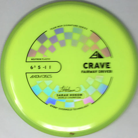 Axiom Discs Crave (Neutron - Sarah Hokom Signature Edition) Fairway Driver