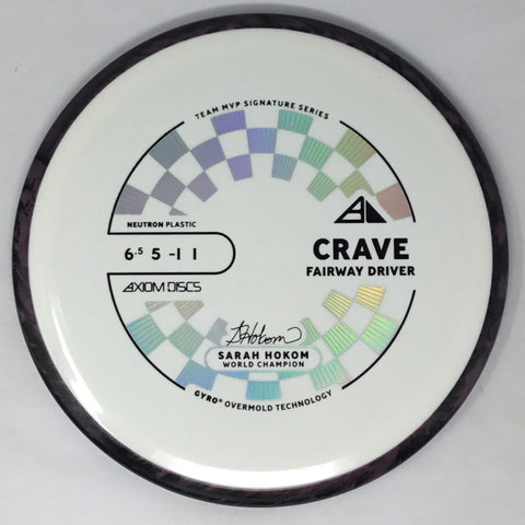 Axiom Discs Crave (Neutron - Sarah Hokom Signature Edition) Fairway Driver