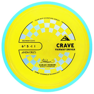 Axiom Discs Crave (Neutron - Sarah Hokom Signature Edition Project Lab Coat) Fairway Driver
