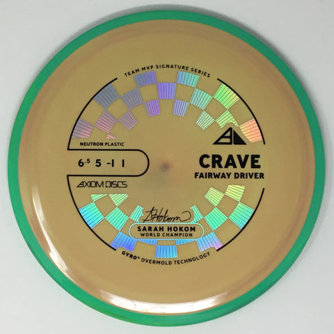 Axiom Discs Crave (Neutron - Sarah Hokom Signature Edition Project Lab Coat) Fairway Driver