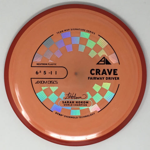 Axiom Discs Crave (Neutron - Sarah Hokom Signature Edition Project Lab Coat) Fairway Driver