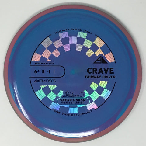 Axiom Discs Crave (Neutron - Sarah Hokom Signature Edition Project Lab Coat) Fairway Driver