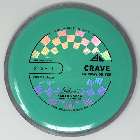 Axiom Discs Crave (Neutron - Sarah Hokom Signature Edition Project Lab Coat) Fairway Driver