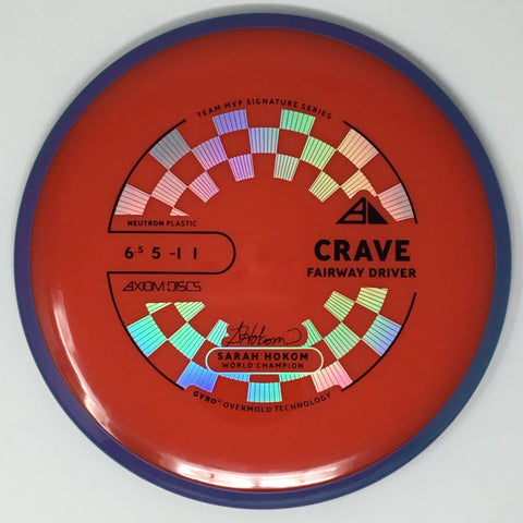 Axiom Discs Crave (Neutron - Sarah Hokom Signature Edition Project Lab Coat) Fairway Driver