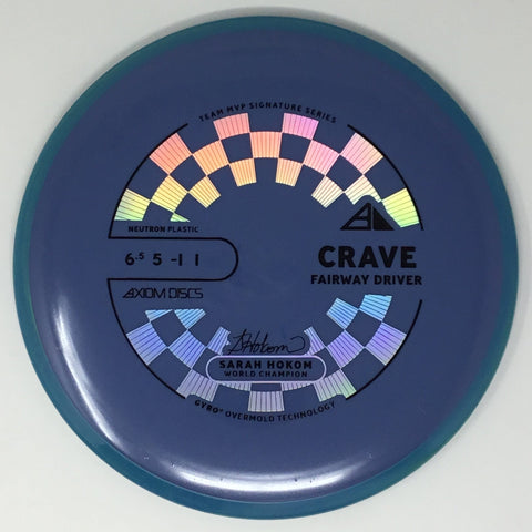 Axiom Discs Crave (Neutron - Sarah Hokom Signature Edition Project Lab Coat) Fairway Driver