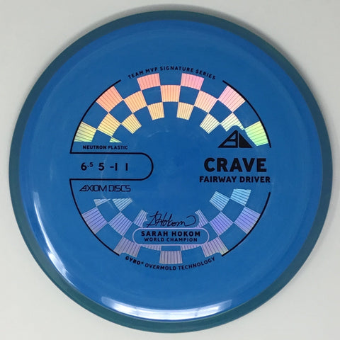 Axiom Discs Crave (Neutron - Sarah Hokom Signature Edition Project Lab Coat) Fairway Driver