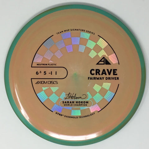 Axiom Discs Crave (Neutron - Sarah Hokom Signature Edition Project Lab Coat) Fairway Driver
