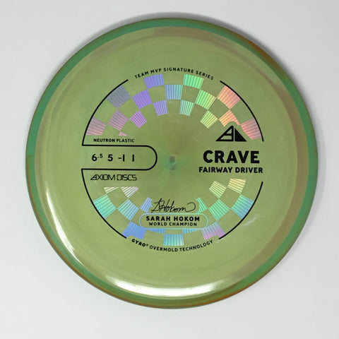 Axiom Discs Crave (Neutron - Sarah Hokom Signature Edition Project Lab Coat) Fairway Driver