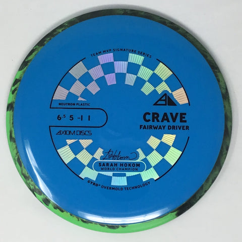 Axiom Discs Crave (Neutron - Sarah Hokom Signature Edition Project Lab Coat) Fairway Driver