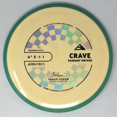 Axiom Discs Crave (Neutron - Sarah Hokom Signature Edition Project Lab Coat) Fairway Driver