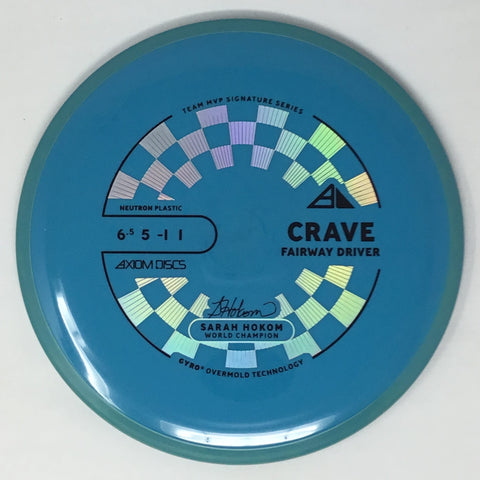 Axiom Discs Crave (Neutron - Sarah Hokom Signature Edition Project Lab Coat) Fairway Driver