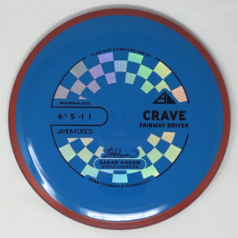 Axiom Discs Crave (Neutron - Sarah Hokom Signature Edition Project Lab Coat) Fairway Driver
