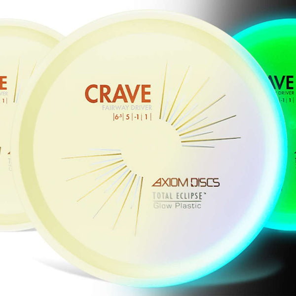 Axiom Discs Crave (Total Eclipse 2.0 Glow) Fairway Driver