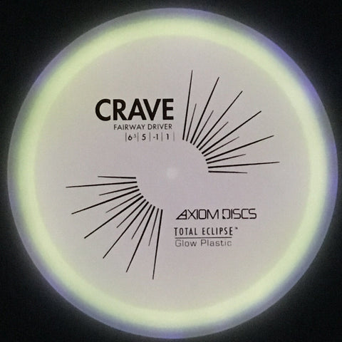 Axiom Discs Crave (Total Eclipse 2.0 Glow) Fairway Driver