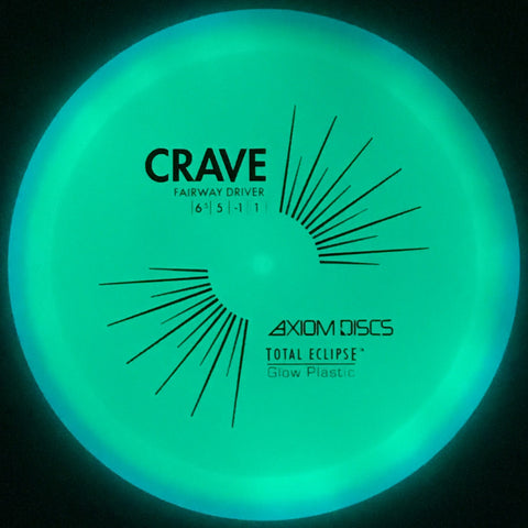 Axiom Discs Crave (Total Eclipse 2.0 Glow) Fairway Driver