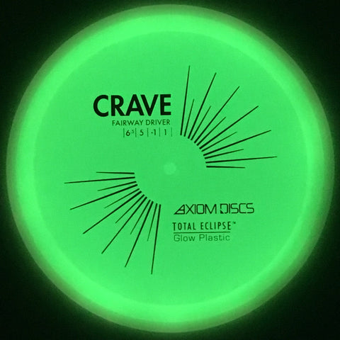 Axiom Discs Crave (Total Eclipse 2.0 Glow) Fairway Driver