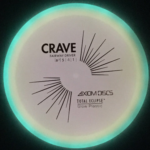 Axiom Discs Crave (Total Eclipse 2.0 Glow) Fairway Driver