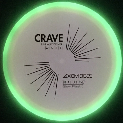Axiom Discs Crave (Total Eclipse 2.0 Glow) Fairway Driver