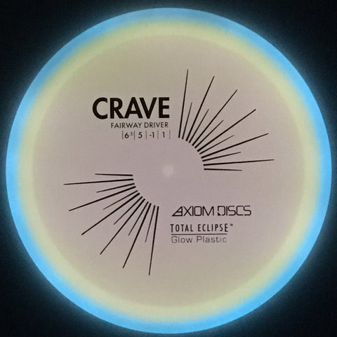 Axiom Discs Crave (Total Eclipse 2.0 Glow) Fairway Driver
