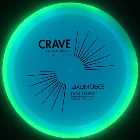 Axiom Discs Crave (Total Eclipse 2.0 Glow) Fairway Driver