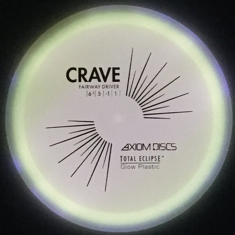 Axiom Discs Crave (Total Eclipse 2.0 Glow) Fairway Driver