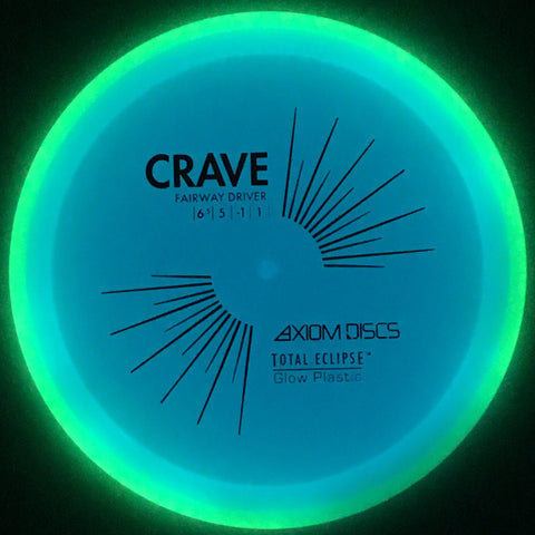 Axiom Discs Crave (Total Eclipse 2.0 Glow) Fairway Driver