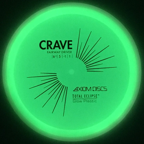 Axiom Discs Crave (Total Eclipse 2.0 Glow) Fairway Driver
