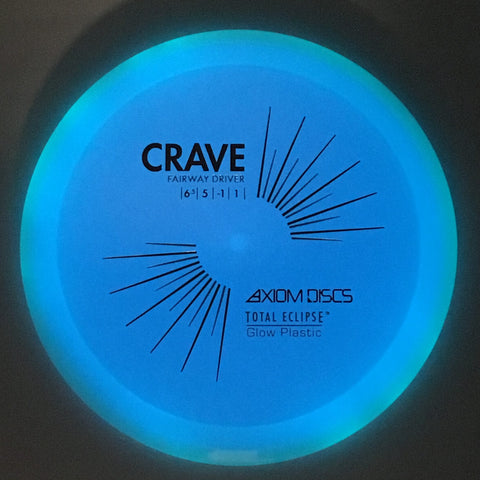 Axiom Discs Crave (Total Eclipse 2.0 Glow) Fairway Driver