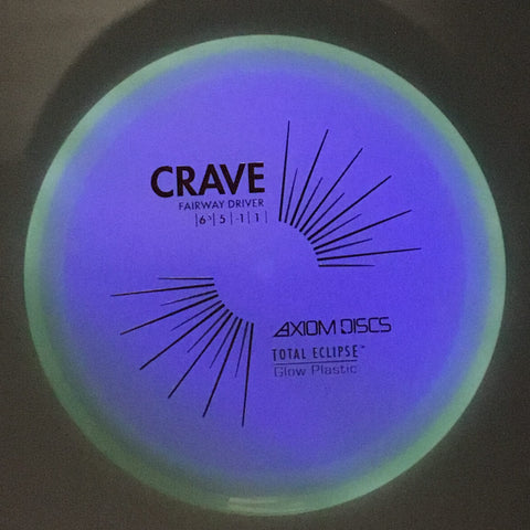 Axiom Discs Crave (Total Eclipse 2.0 Glow) Fairway Driver
