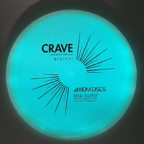 Axiom Discs Crave (Total Eclipse 2.0 Glow) Fairway Driver