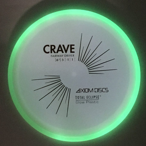 Axiom Discs Crave (Total Eclipse 2.0 Glow) Fairway Driver