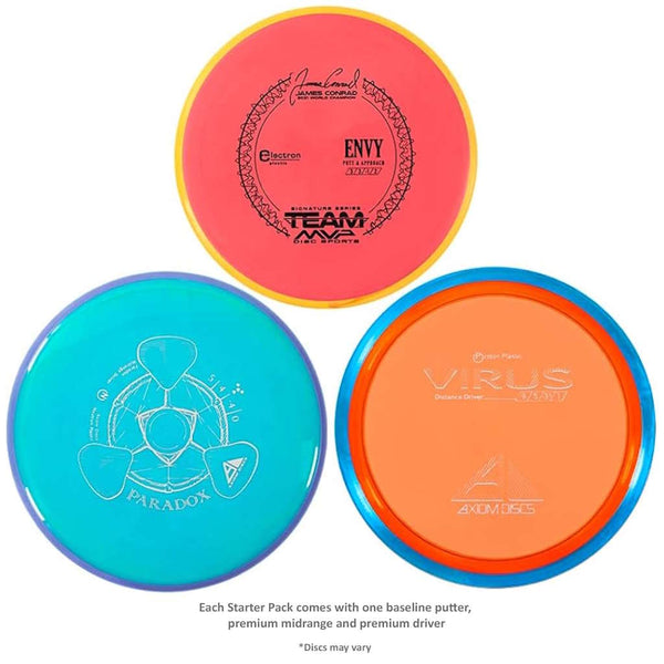 Axiom Discs Disc Golf Starter Set (Axiom Premium Box Set) Starter Set