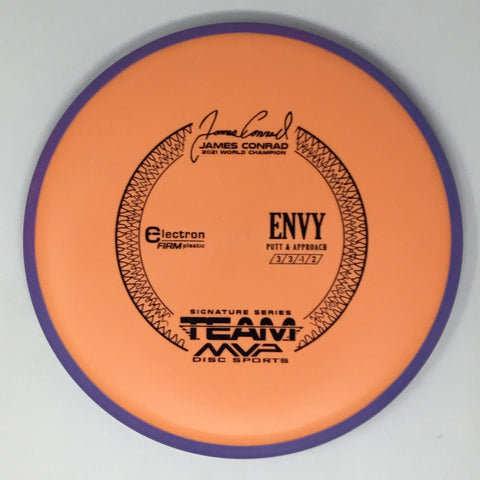 Axiom Discs Envy (Electron Firm - James Conrad 2021 World Champion) Putt & Approach
