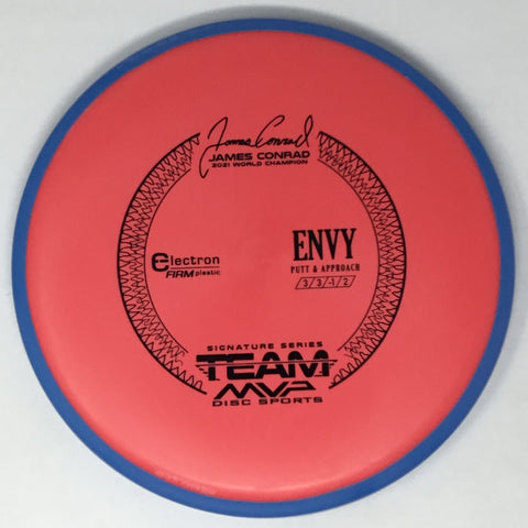 Axiom Discs Envy (Electron Firm - James Conrad 2021 World Champion) Putt & Approach